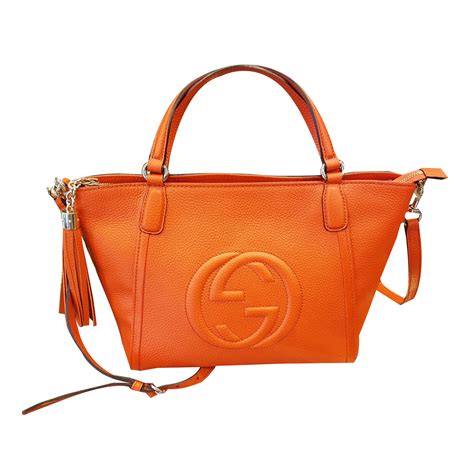 Orange Gucci Handbag 